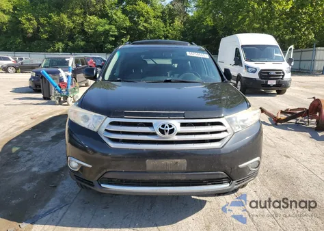 2011 Toyota Highlander Base from USA, damaged, VIN 5TDBK3EH5BS083444